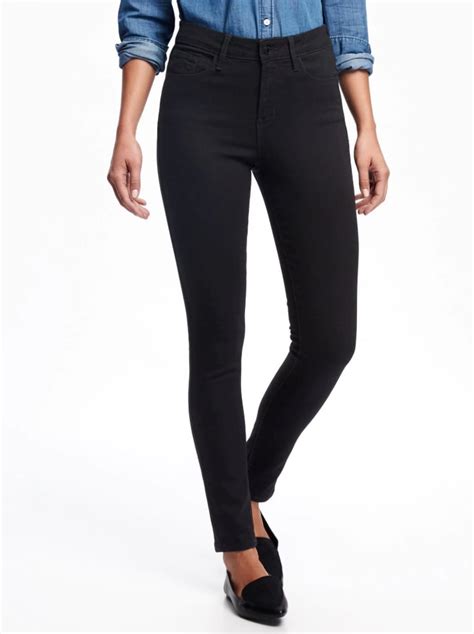 old navy black skinny jeans